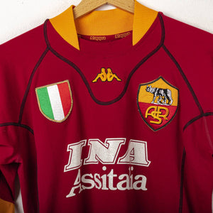 Maglia Home Kappa As Roma Totti n10 2001/2002