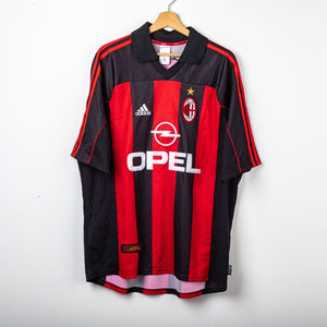Maglia Home Milan Adidas Boban 10 2001/2002
