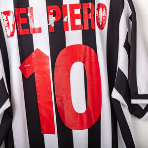 Maglia Home Fc Juventus Kappa Del Piero n10 1998/1999