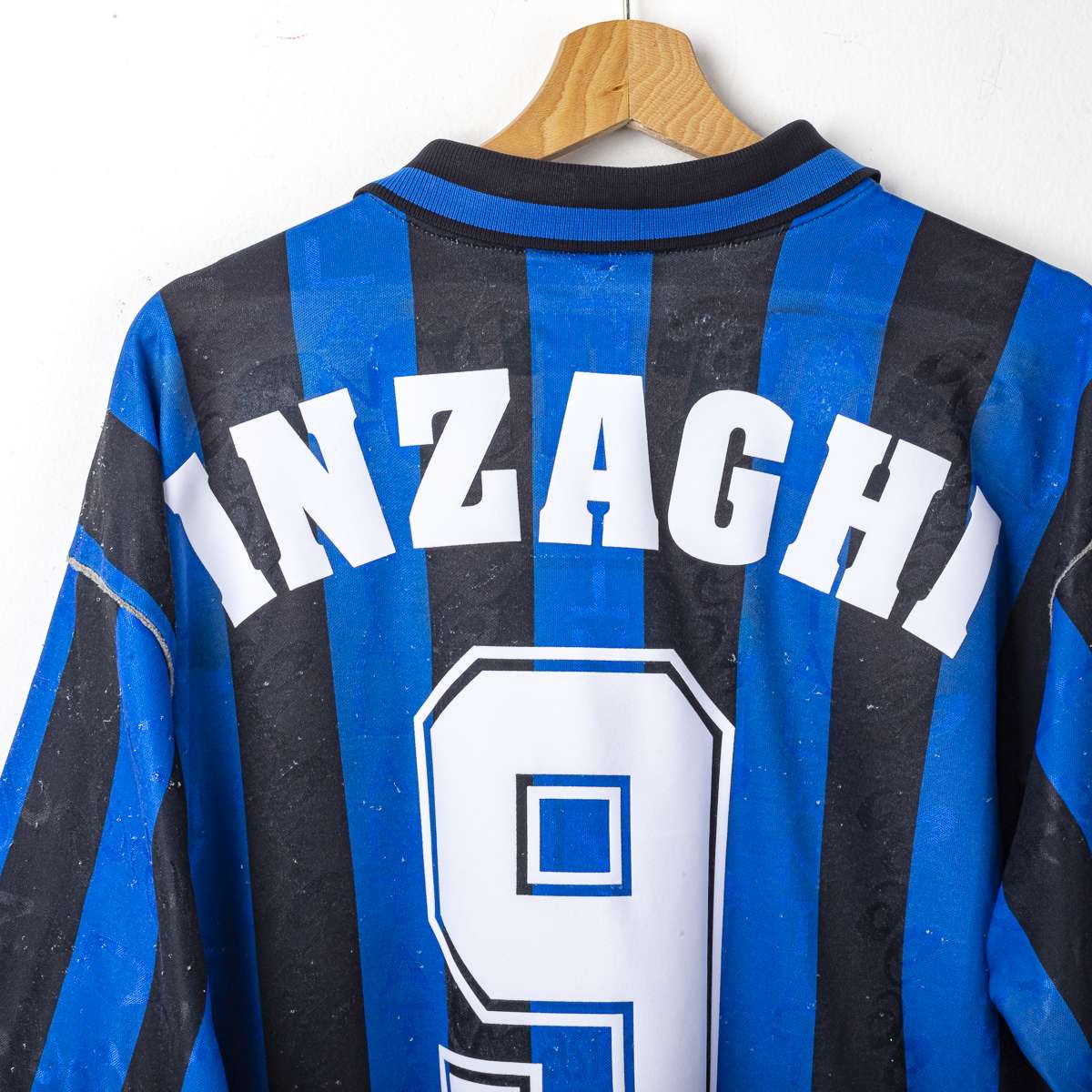 1996/1997 Home Atalanta Asics Inzaghi 9 Jersey 