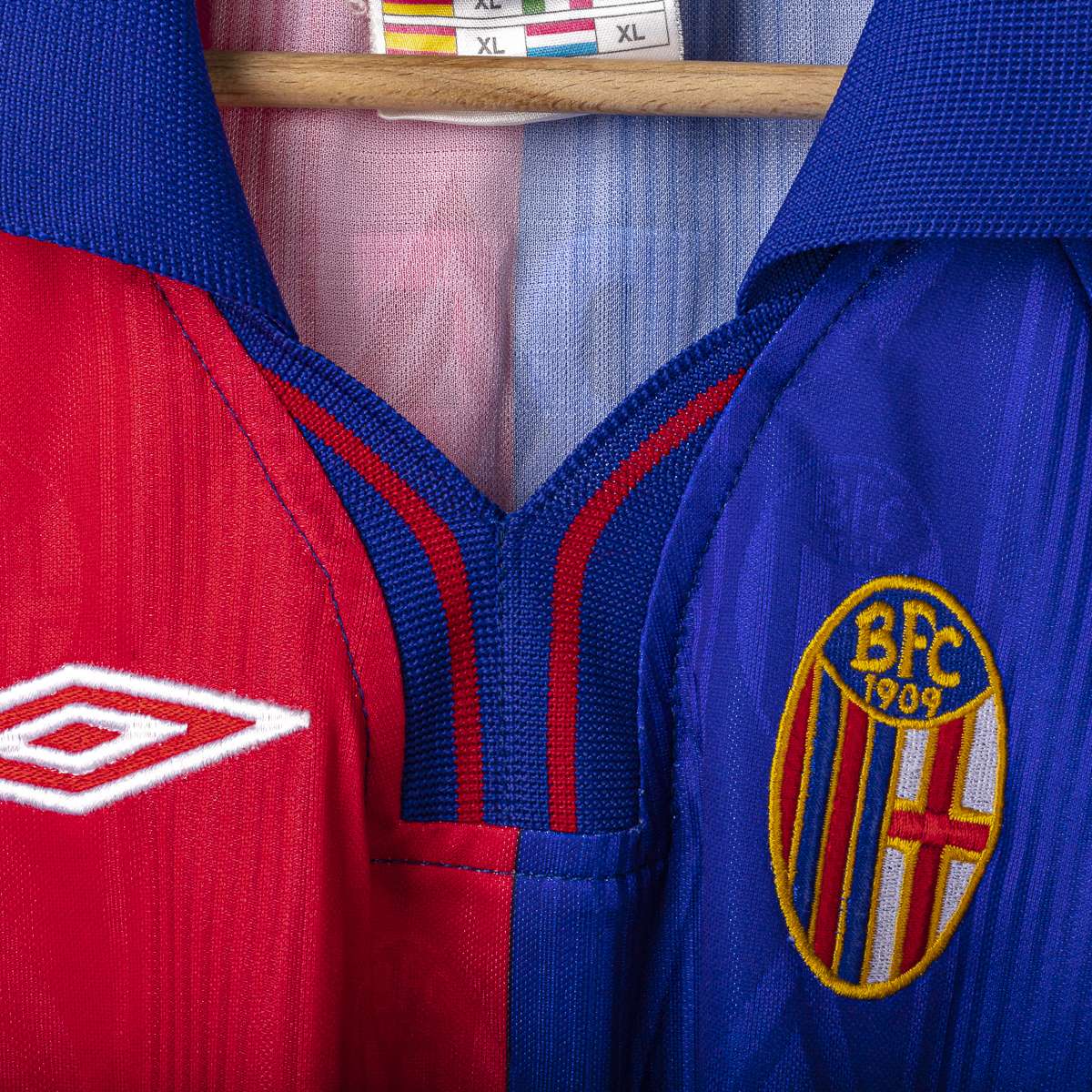 Maglia home Bologna Umbro Gamberini 16 2000/2001