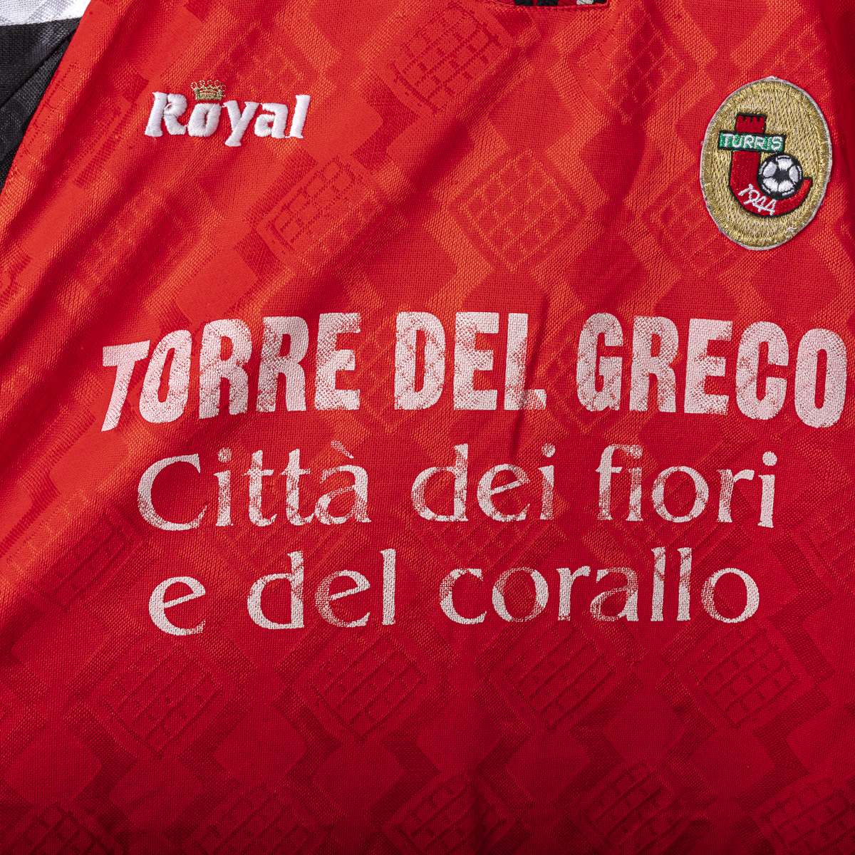 maglia home turris royal n15 1998/1999 72x58