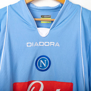 Maglia Home Diadora Ssc Napoli Lavezzi n7 2007/2008