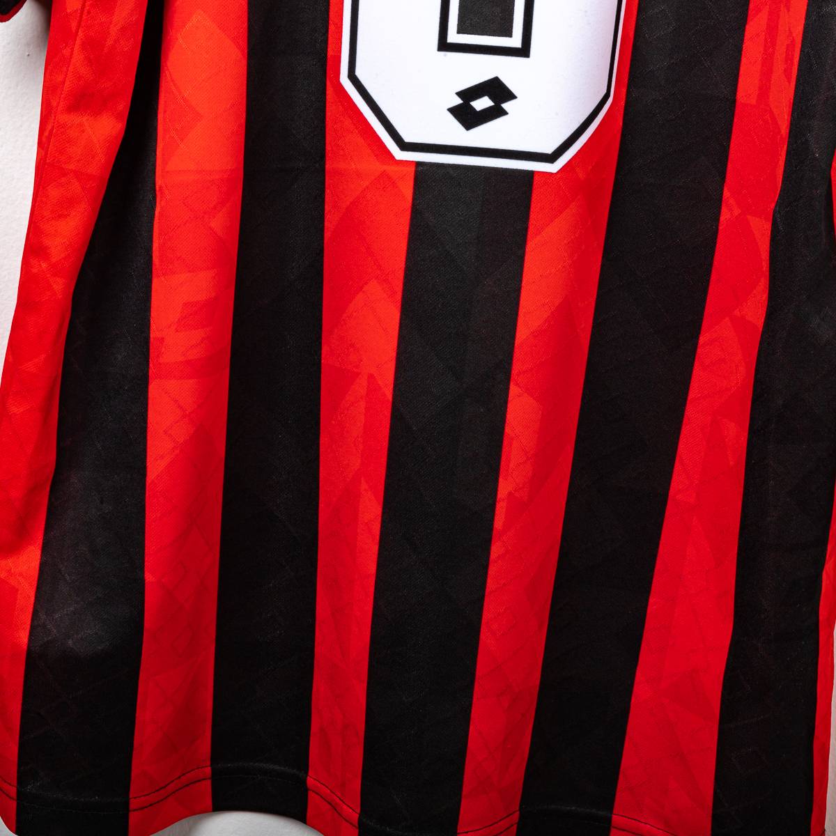 Maglia Home Milan Lotto Opel Maldini 3 1995/1996