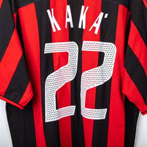 Maglia Home Milan Adidas Kakà 22 2003/2004