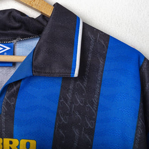 Maglia Home Inter Umbro Pirelli Zanetti n4 1996/1997