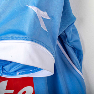 Napoli Diadora Home Shirt Lete Lavezzi 7 2007/2008