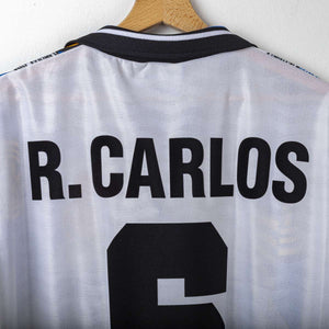 Inter Umbro Pirelli R. Carlos 6 Away Shirt 1995/1996