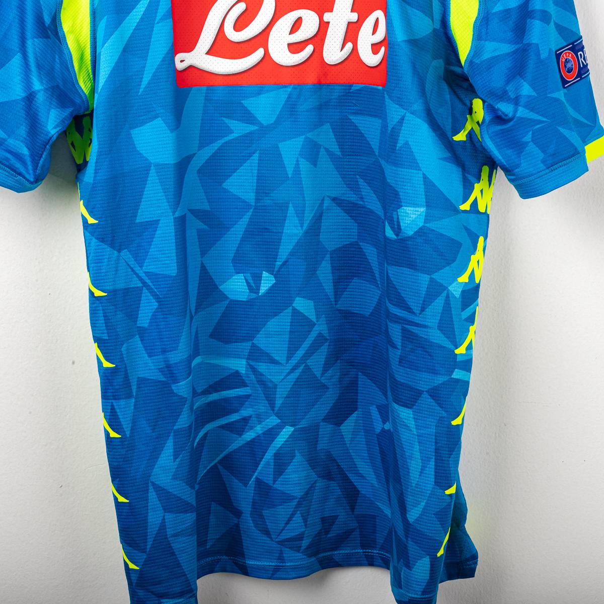 Maglia home uefa Ssc Napoli Kappa Hamsik 17 2018/2019