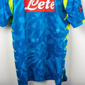 Maglia home uefa Ssc Napoli Kappa Hamsik 17 2018/2019