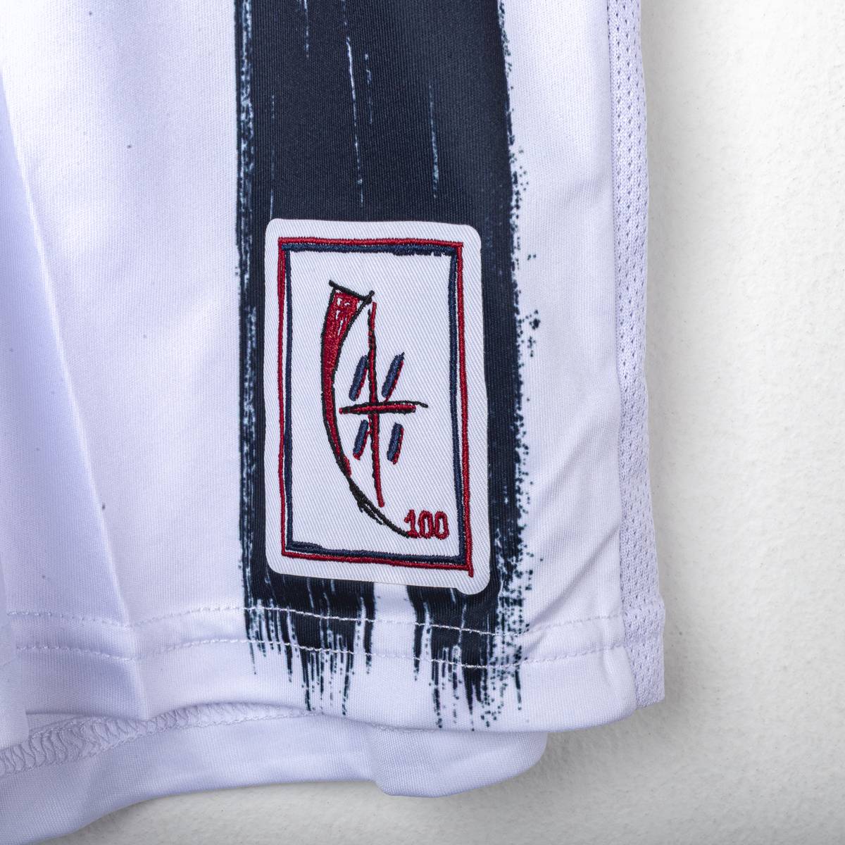 pantaloncini home bambino cagliari macron centenario 2019/2020