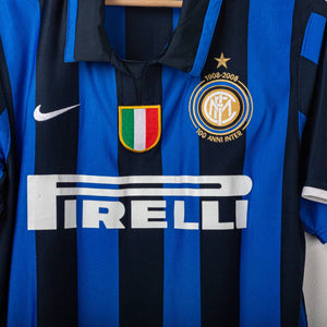 Maglia Home Fc Inter Nike Figo n7 2007/2008
