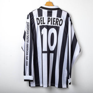 Maglia Juventus Home Kappa Del Piero 10 Intercontinentale 1996
