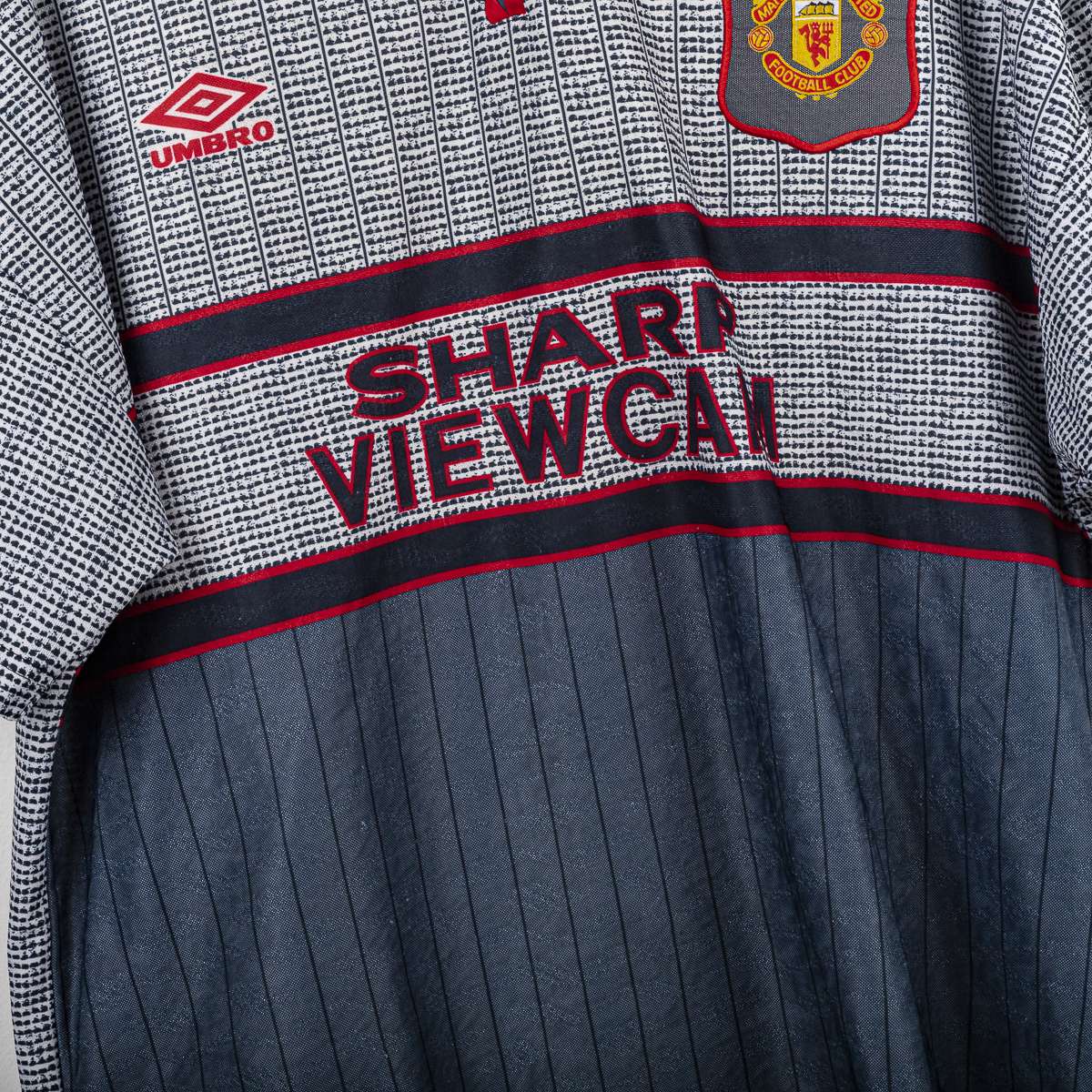 Maglia Away Manchester United Umbro Beckham n24 1995/1996