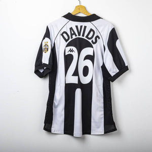 Juventus Kappa Home Shirt Sony Davids 26 1997/1998