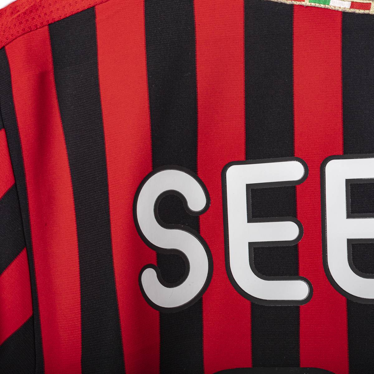 maglia home milan Uefa Adidas Seedorf 10 mc 2011/2012