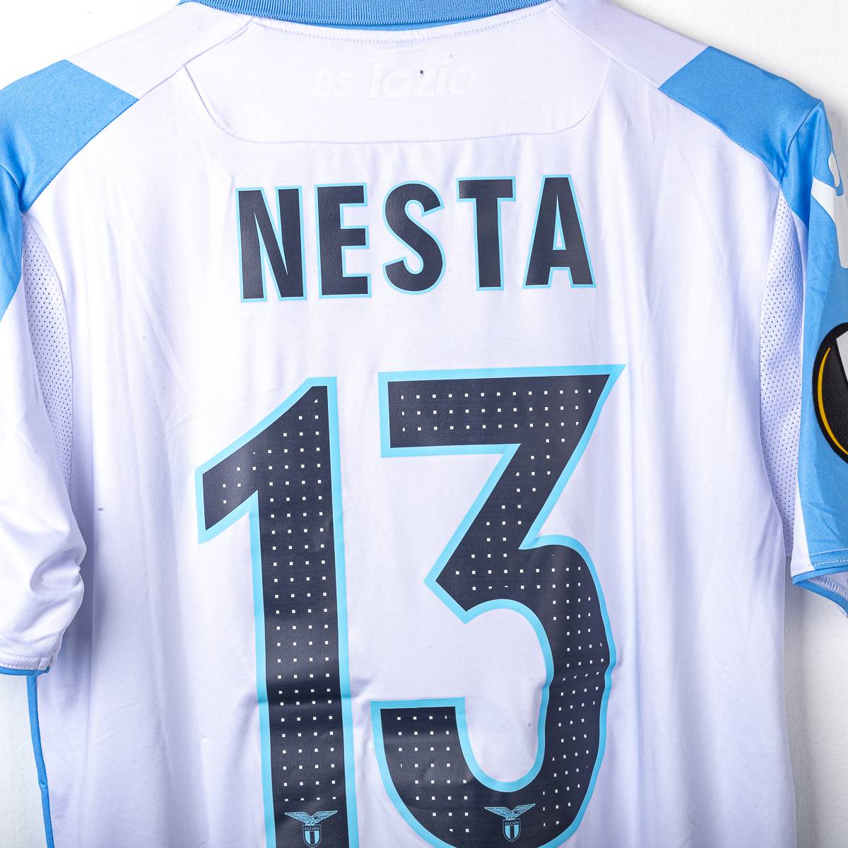 maglia away lazio macron Nesta 13 europa league 2017/2018