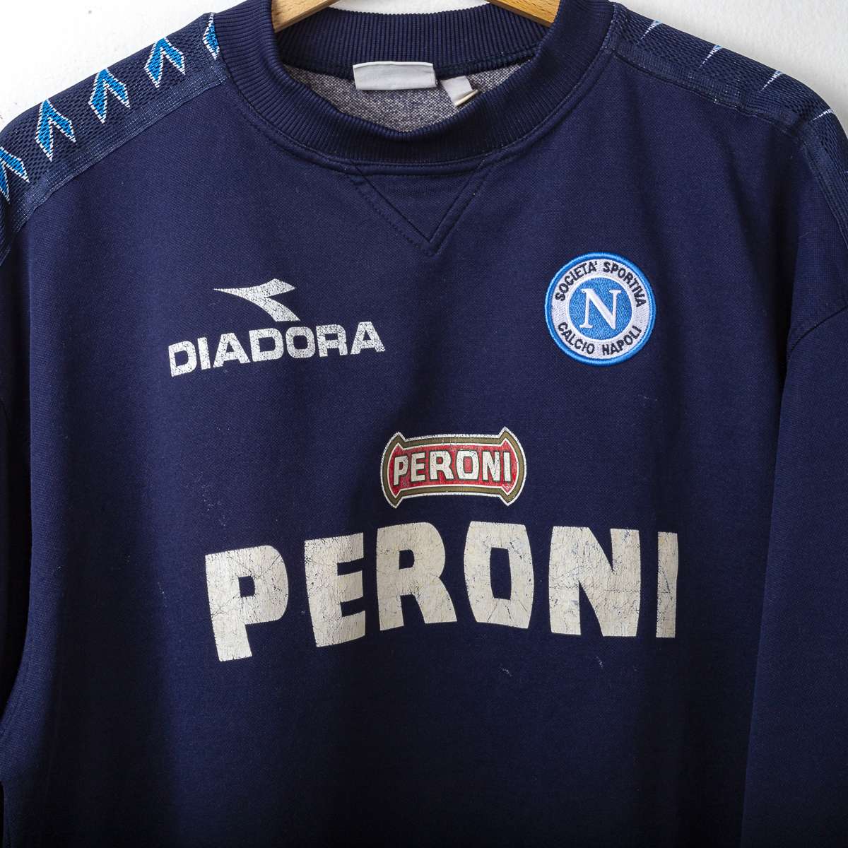 Felpa Allenamento Napoli Diadora Peroni 2000/2001