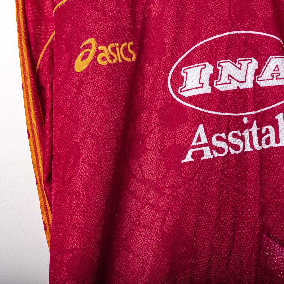 Maglia Home Roma Asics Fonseca ML 11 1995/1996 74X57