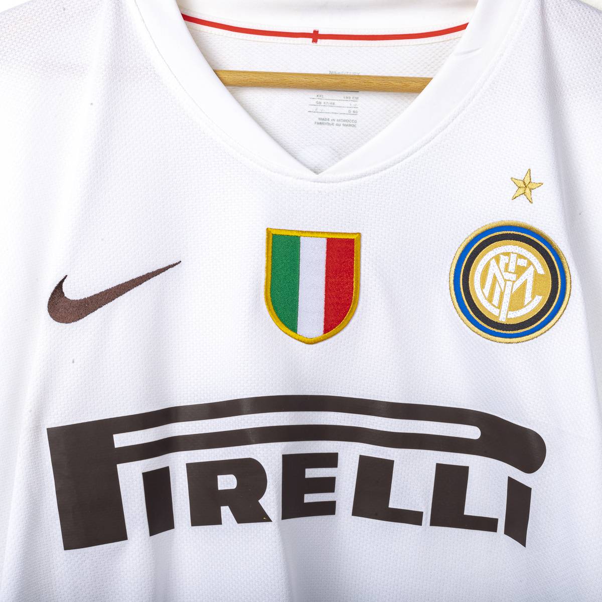 Maglia Ucl Away Inter Nike Zanetti n4 2008/2009