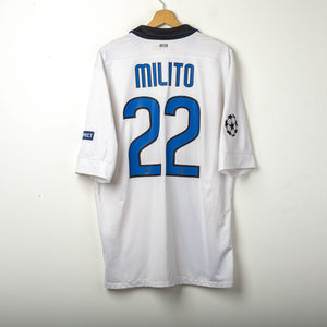 Maglia Away Inter Nike Milito n22 Uefa 2011/2012