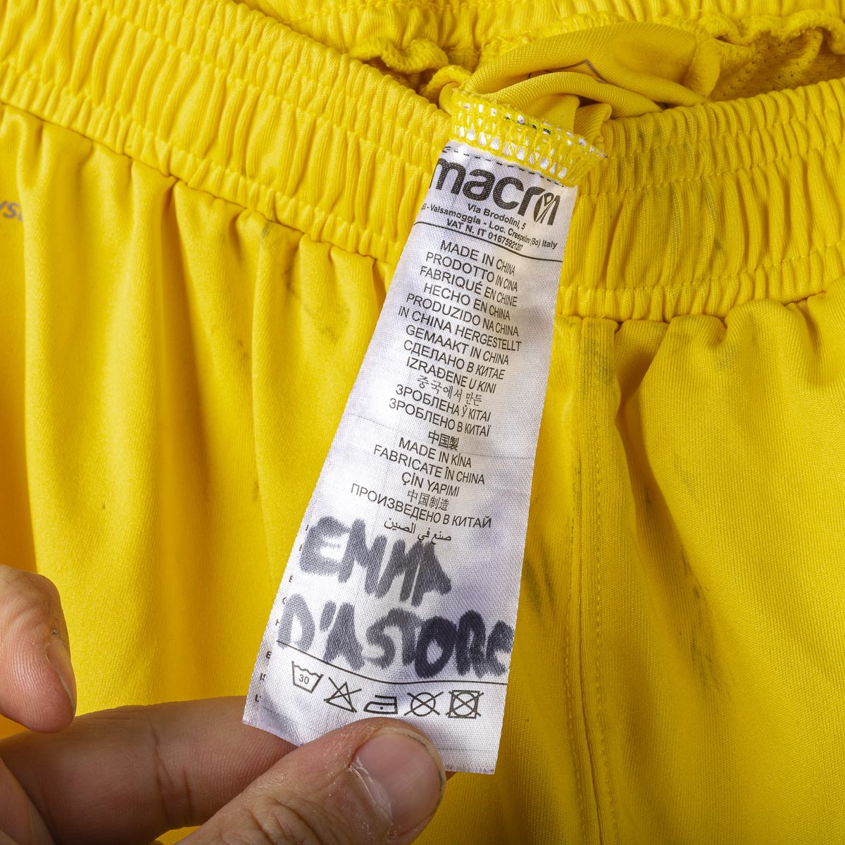 Pantaloncini Home Macron Hellas Verona N8 2019/2020