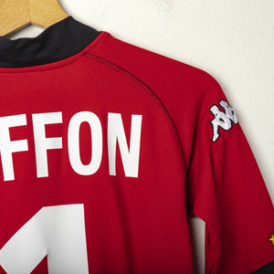 maglia portiere italia rossa kappa buffon n1 2002