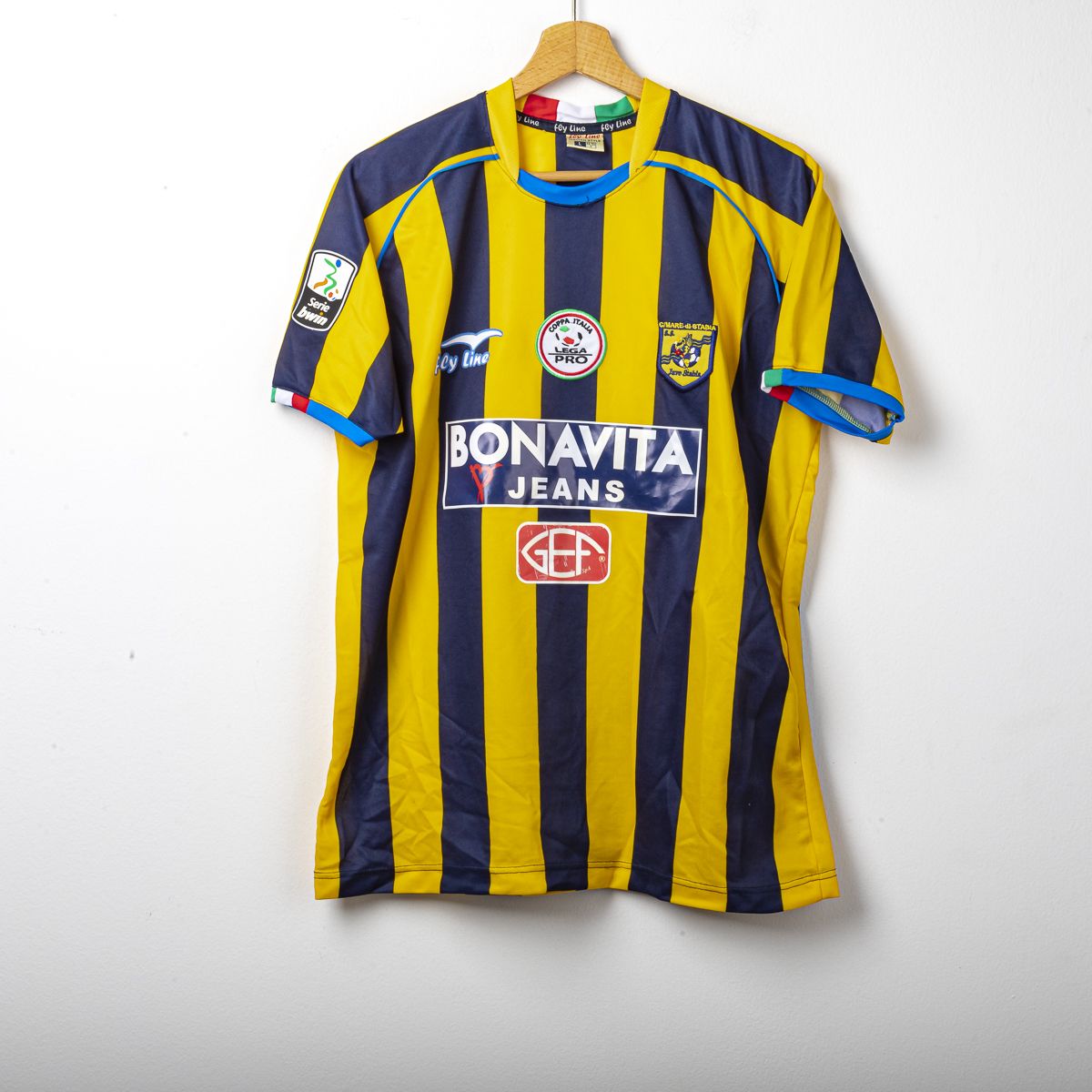 Maglia Home Juve Stabia Fly Line Maury 56 2011/2012