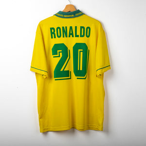 Maglia Home Brasile Ronaldo 20 Umbro Mondiale 1994