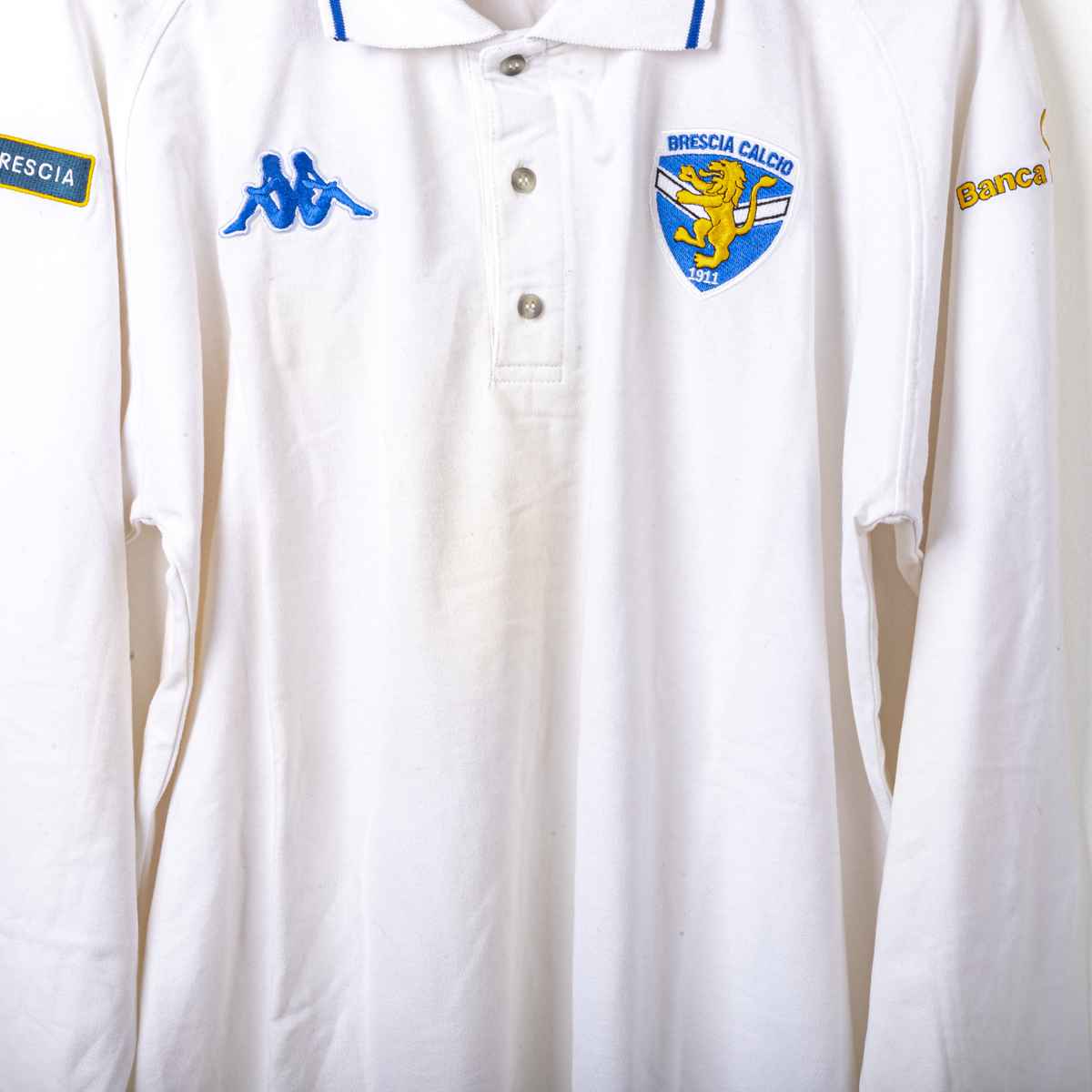 Polo Brescia Kappa Bianca ml 2004/2005