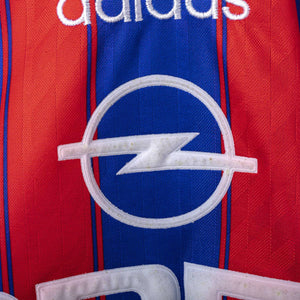 maglia home bayern monaco adidas opel 1996/1997