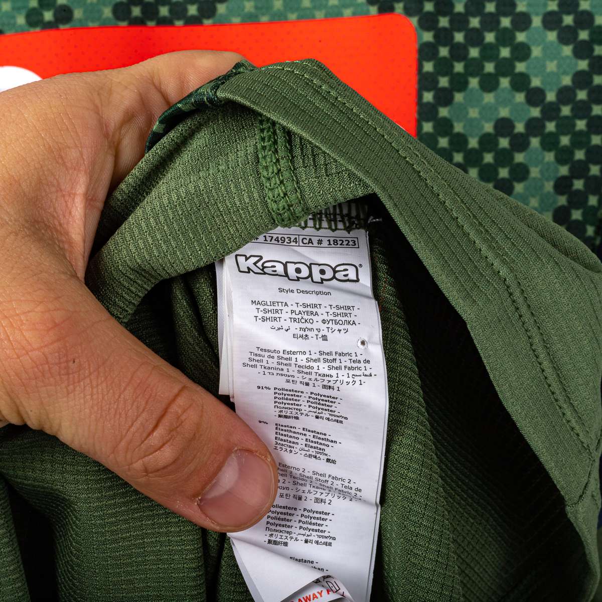 Maglia Napoli Away UEFA Kappa Insigne 24 ml 2019/2020