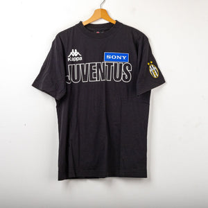 T-shirt Nera Fc Juventus Kappa Sony 1995/1996
