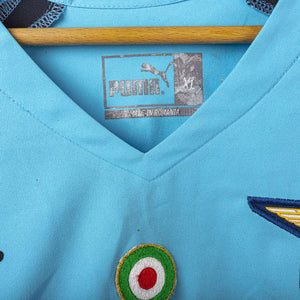 maglia home lazio puma negro 23 2004/2005