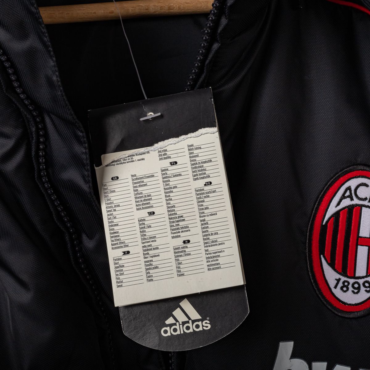 Giaccone Milan Bwin Adidas 2005/2006