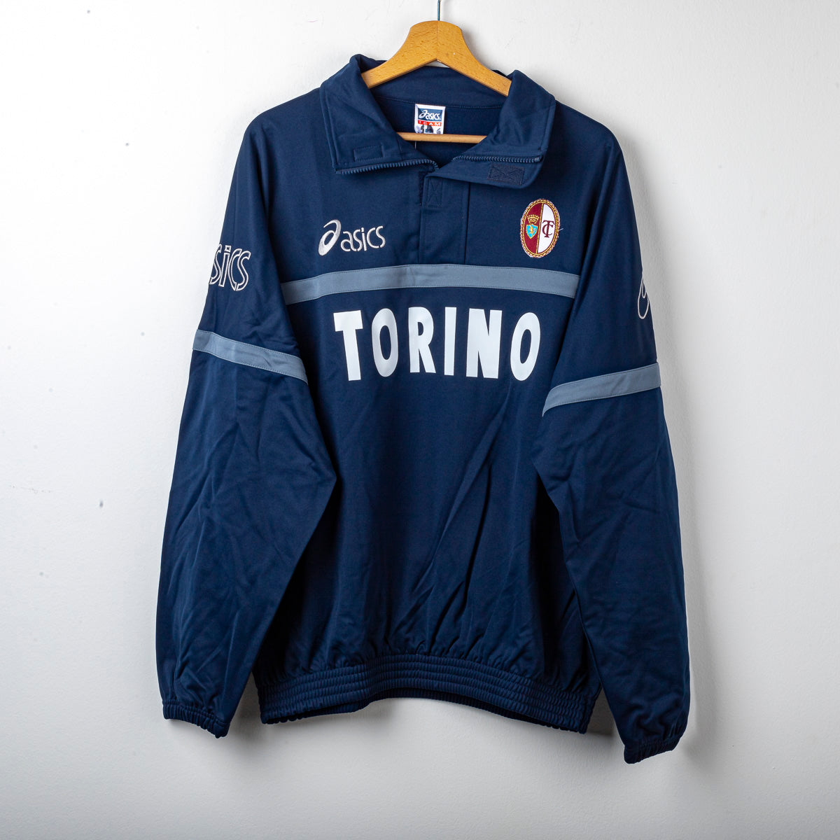 Felpa Blu Torino Asics 2005/2006 Beretta