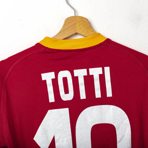 Maglia Home Roma Kappa Totti n10 con cartellino 2007/2008