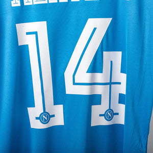 Maglia Home Napoli Kappa Mertens 14 2015/2016