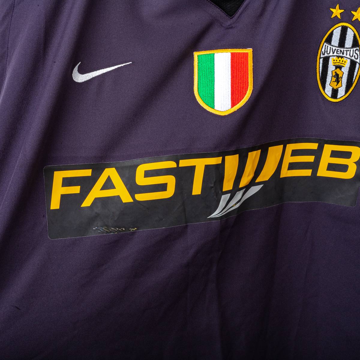 Maglia Third Juventus Nike Fastweb Trezeguet 17 2003/2004