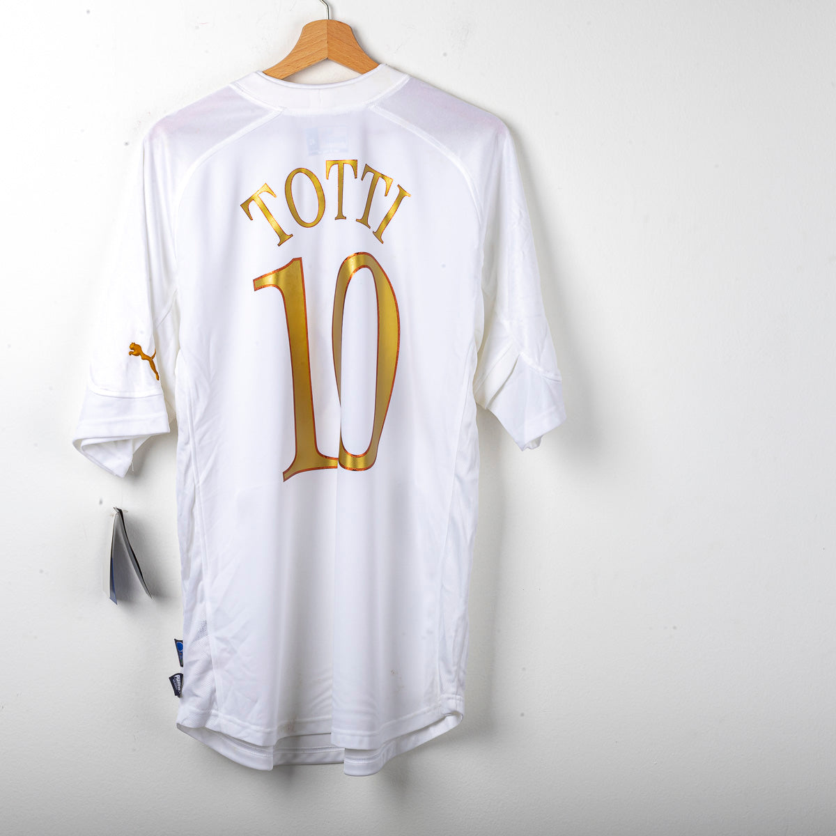 Maglia Away Italia Puma Totti 10 ml cartellino 2004
