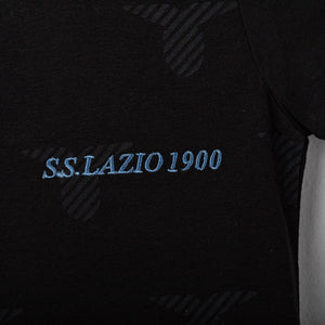 T-shirt Lazio Nera Macron Bambino 2020