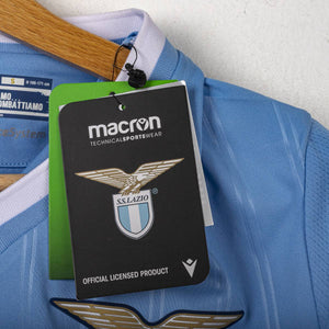 Maglia Home Ss Lazio Macron con cartellino 2021/2022