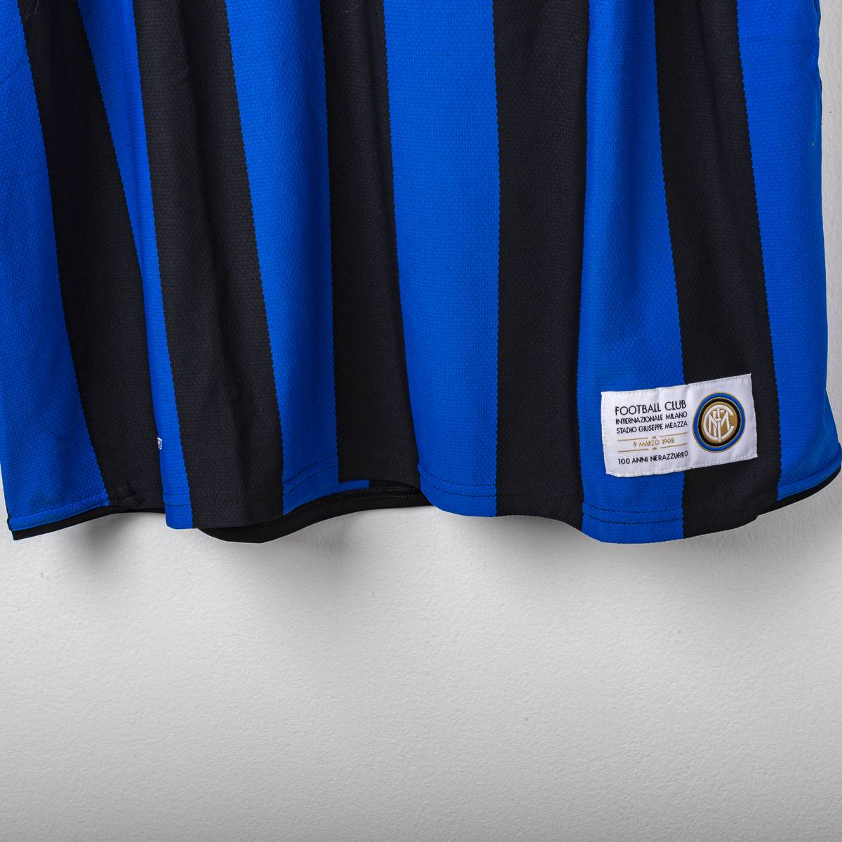 Maglia Home Inter Nike Zanetti 4 2007/2008  79x52