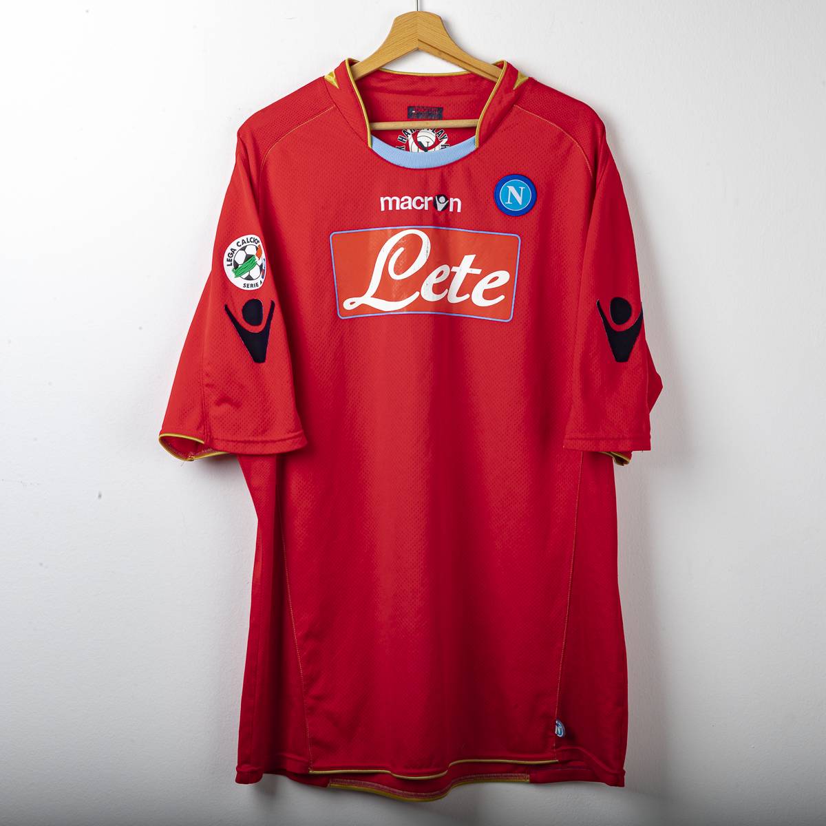 Maglia Third SSC Napoli Macron Lavezzi 7 2009/2010