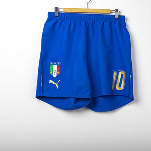 Pantaloncini Home Italia Puma n10 Mondiali 2006