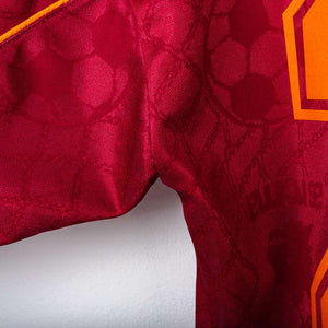 Roma Asics Totti 20 1995/1996 Home Shirt