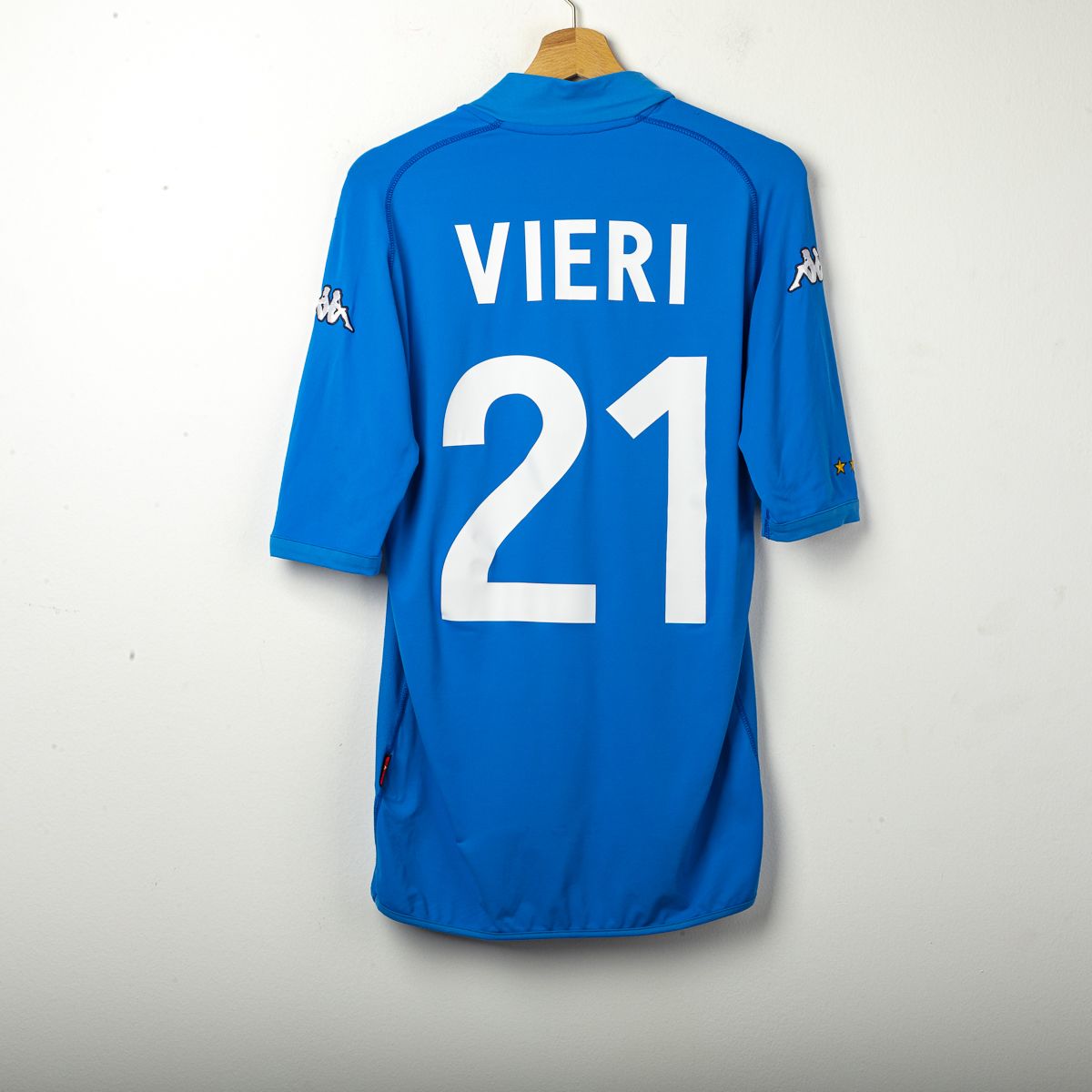 Maglia Home Italia Kappa Vieri n21 2002