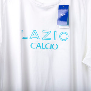 T-shirt anniversario Lazio Mizuno bianca