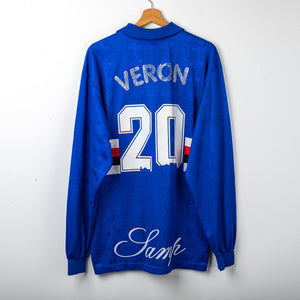 Maglia Sampdoria Home Asics Veron 20 ml 1996/1997