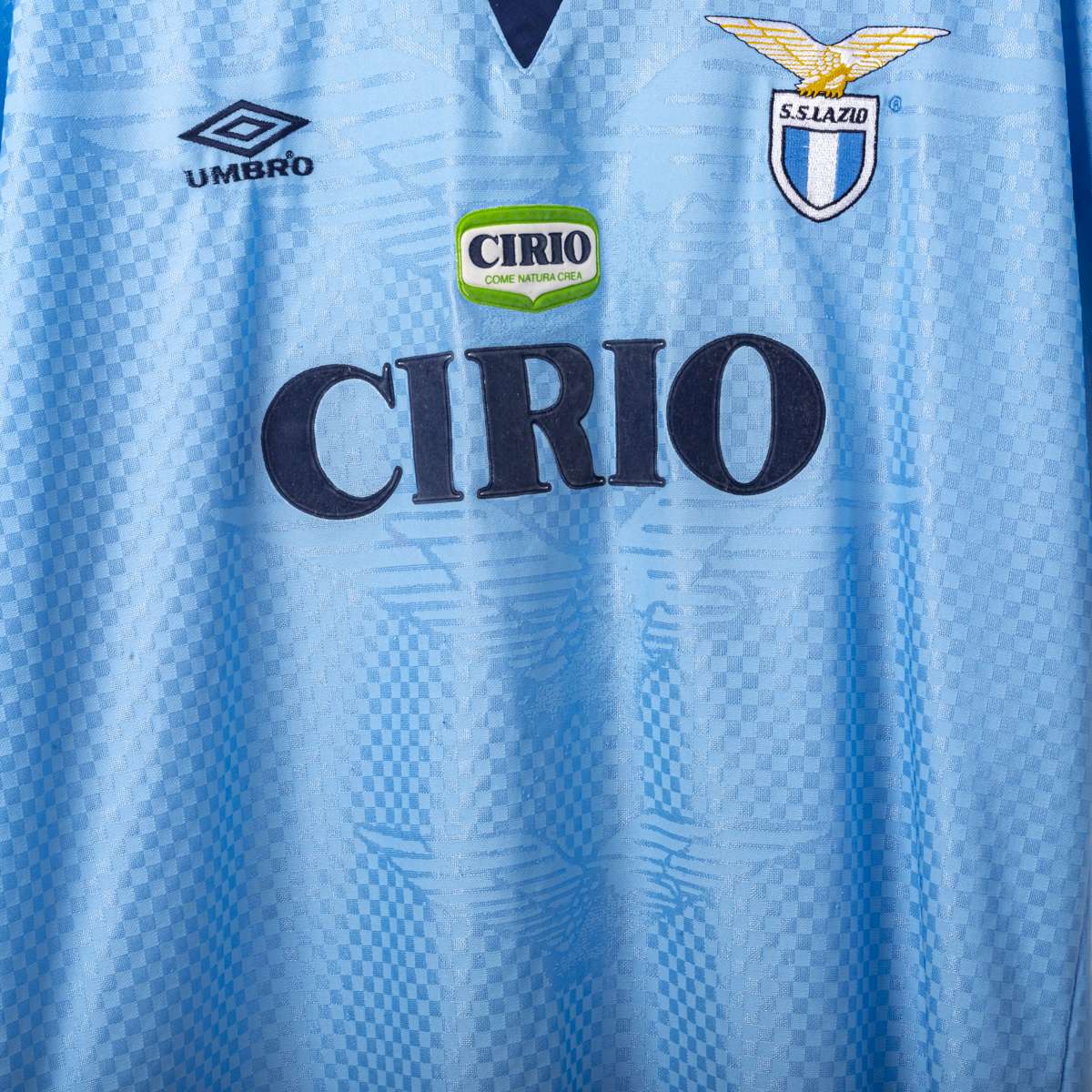 Lazio Umbro Cirio Signori 11 Home Shirt 1996/1997